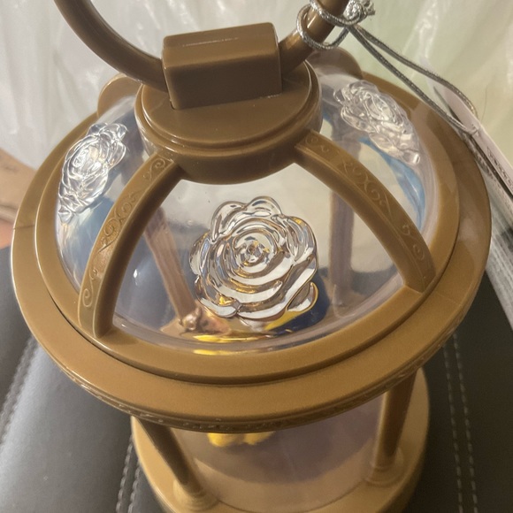 Disney Beauty and the Beast lantern lights and music 10 in H - Picture 3 of 8